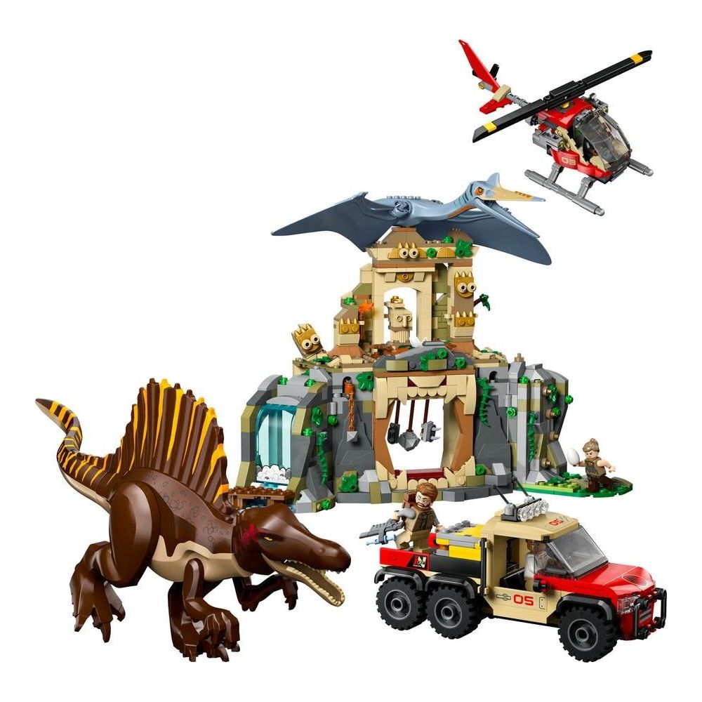 Lego Jurassic World 76976 Spinosaurus ve Quetzalcoatlus Hava
