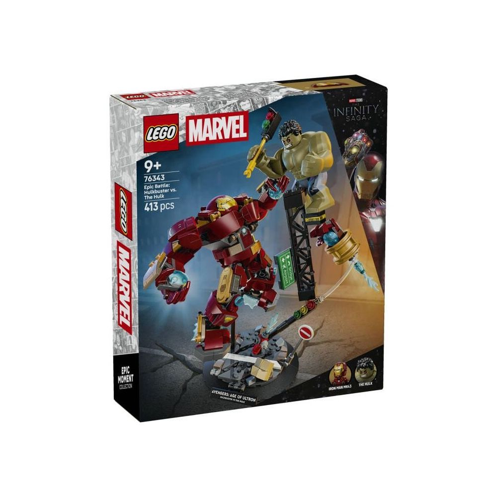 Lego Marvel 76343 Efsanevi Savaş: Hulkbuster, Hulk'a Karşı