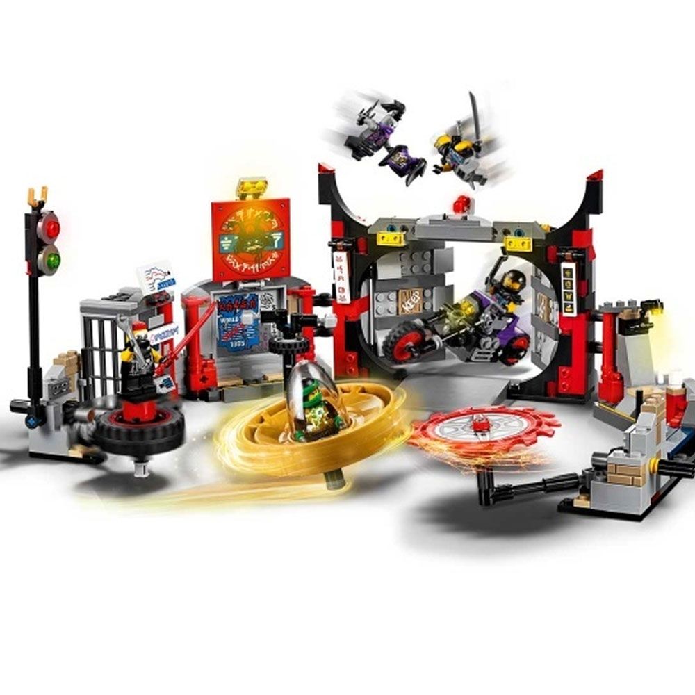 その他 Kimi Orjinal Lego 70640 Lego Ninjago G. O. Genel Merkezi 530 Parçalı