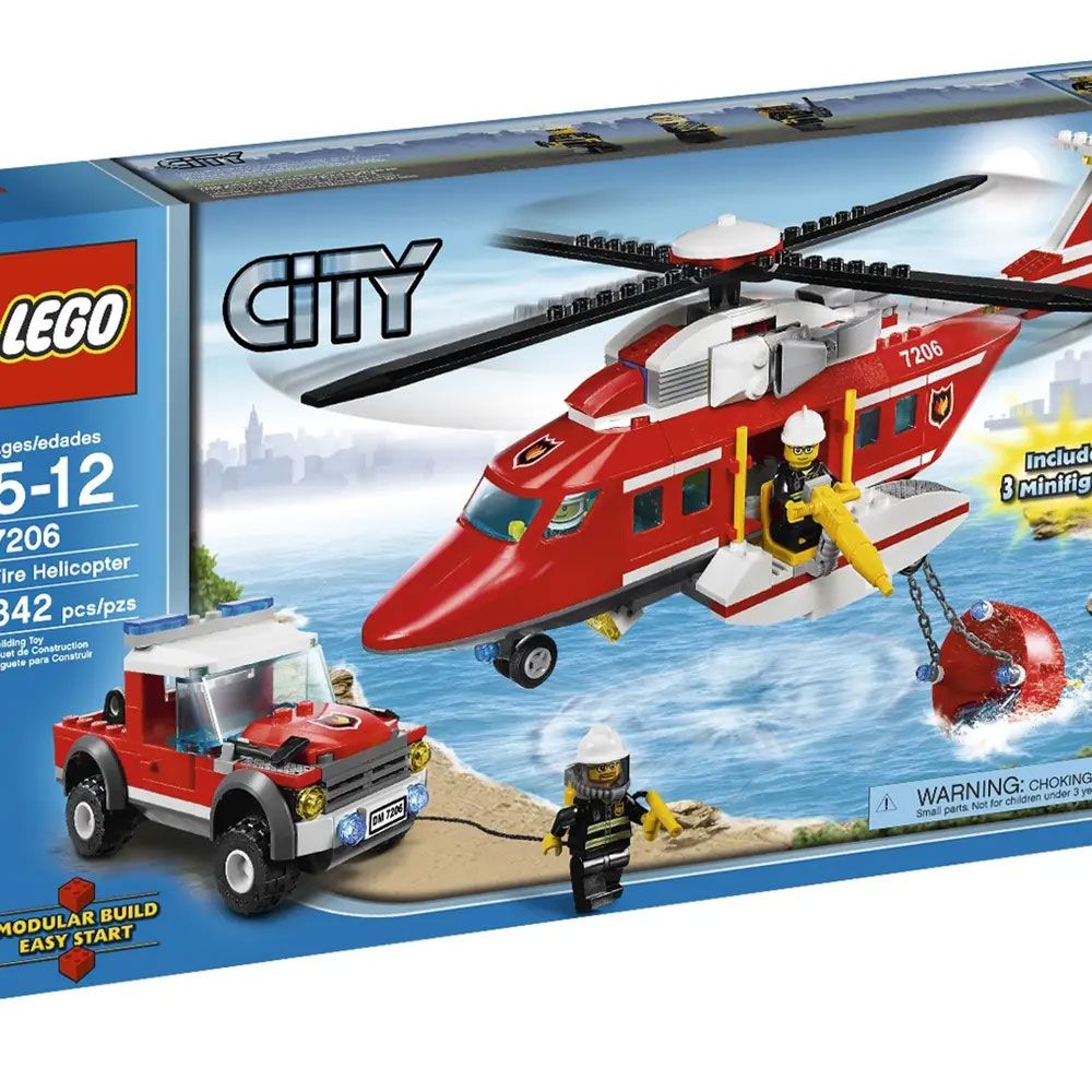 lego city fire helicopter