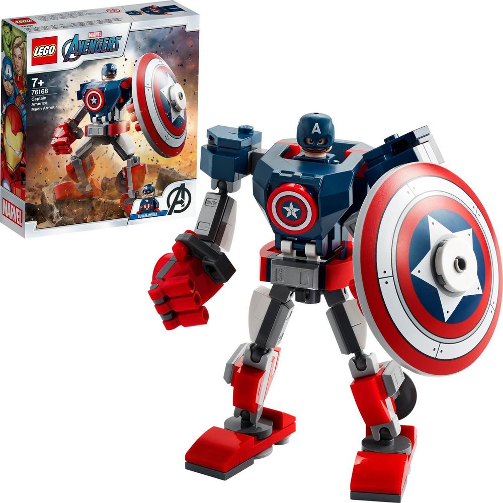 lego marvel avengers 76168 kaptan amerika robot zirhi fiyatlari