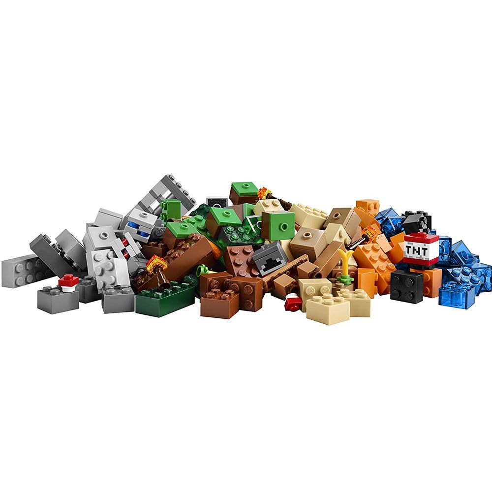 minecraft the crafting box lego