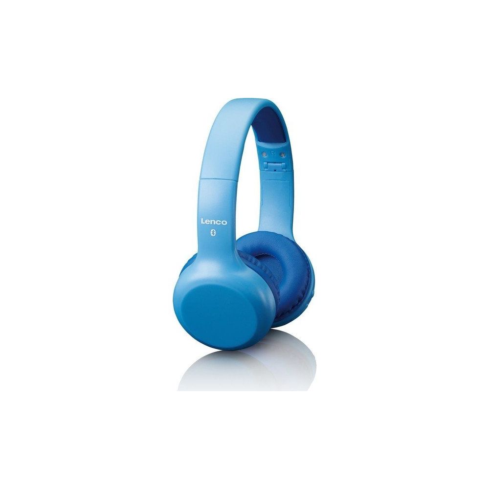 Lenco HPB-110BU Mavi Katlanabilir Mikrofonlu Bluetooth Çocuk Kulaklığı