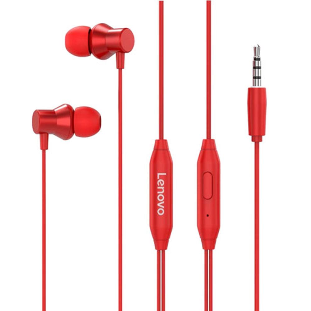Lenovo HF130 Kırmızı Kulakiçi Kulaklık
