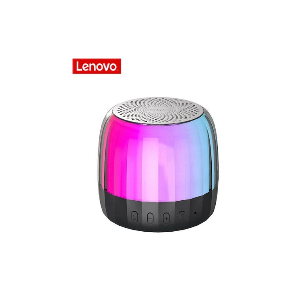 Lenovo K3 Plus RGB Renkli Işıklı Taşınabilir Kablosuz BT 5.2 Bluetooth Hoparlör