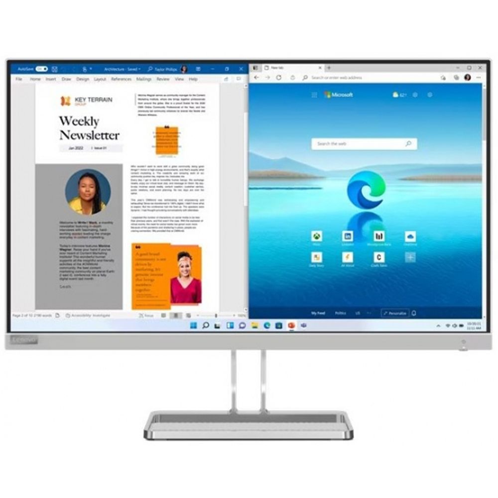 Lenovo L27i-40 67ABKAC4TK 27 inç 100Hz 4ms IPS Monitör
