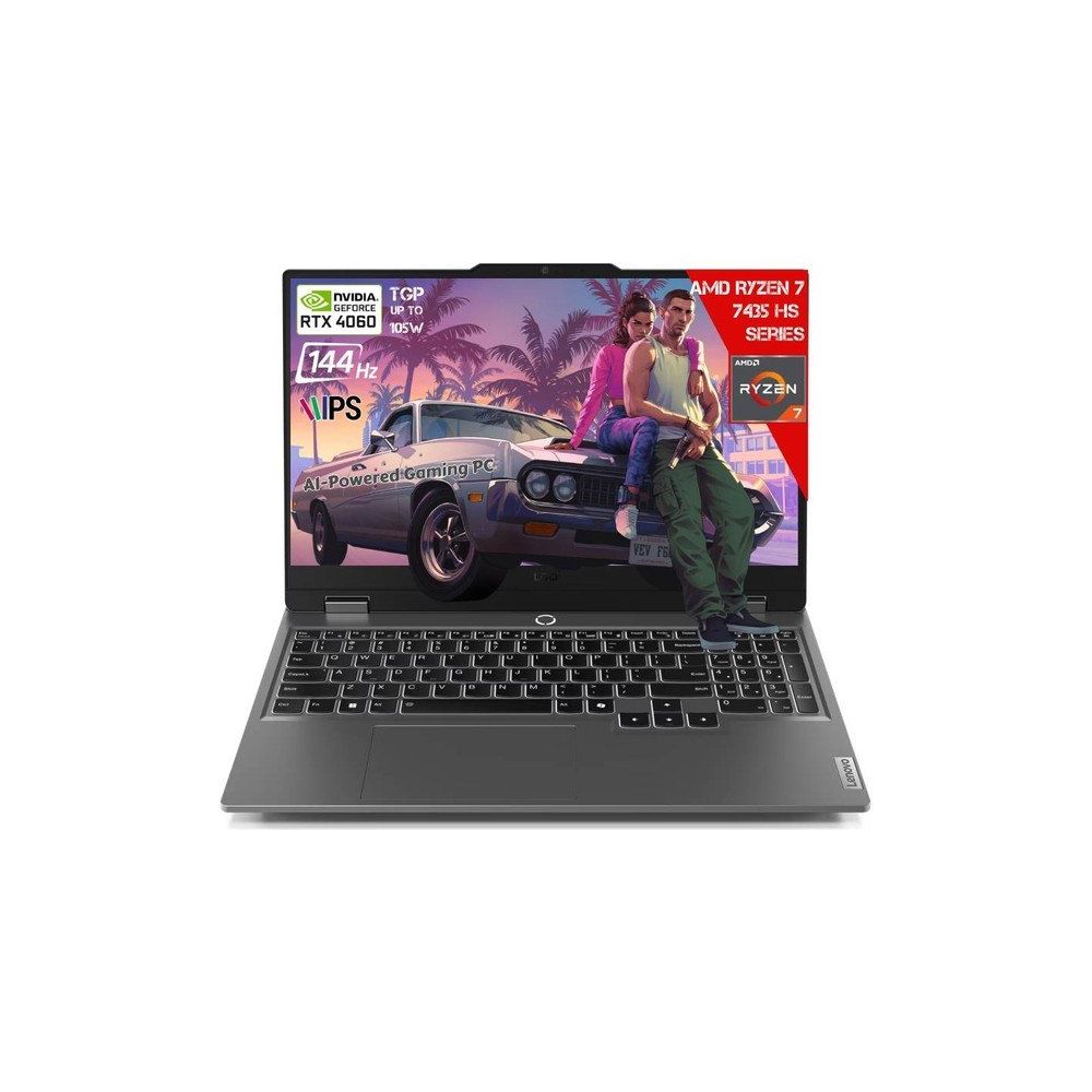 Lenovo LOQ 15ARP9 83JC000UTR Ryzen 7 7435HS 8GB RAM 512GB SSD RTX 4060 FreeDOS 15.6 inç Oyun Bilgisayarı