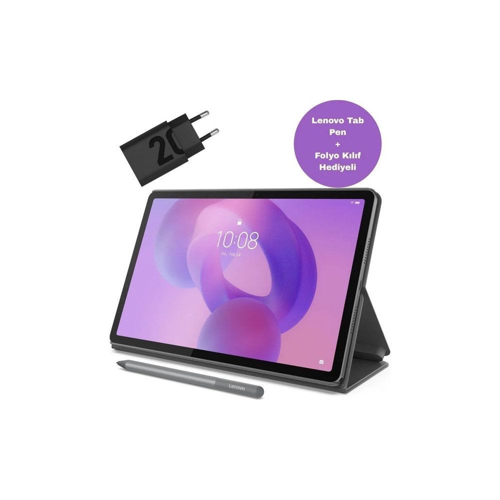 Lenovo Tab K11 Gen 2 ZAFS0206TR Kılıf+Kalem 128 GB 11 inç Tablet