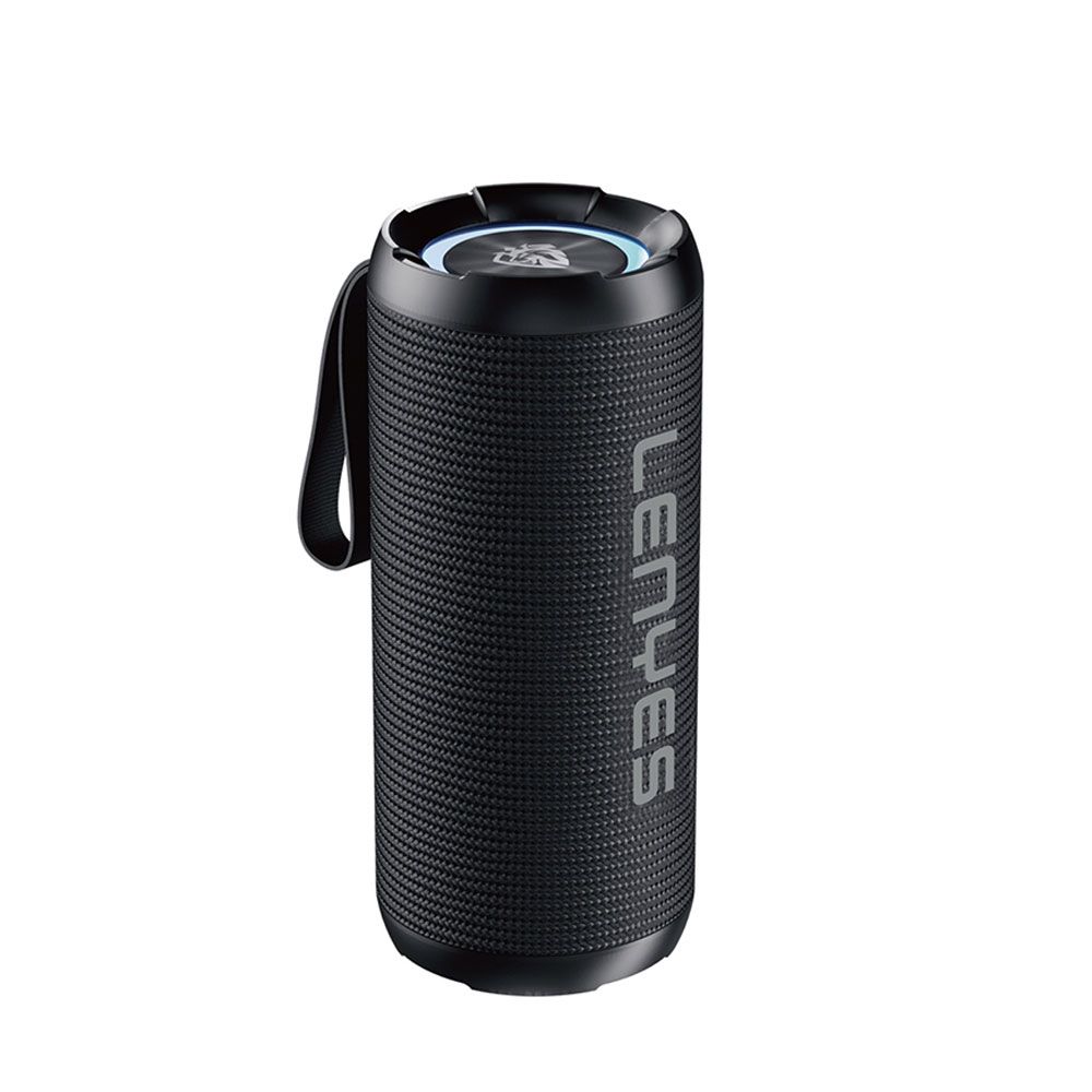 Lenyes S871 Siyah Rgb Işıklı Taşınabilir Su Geçirmez Tws Bluetooth Hoparlör