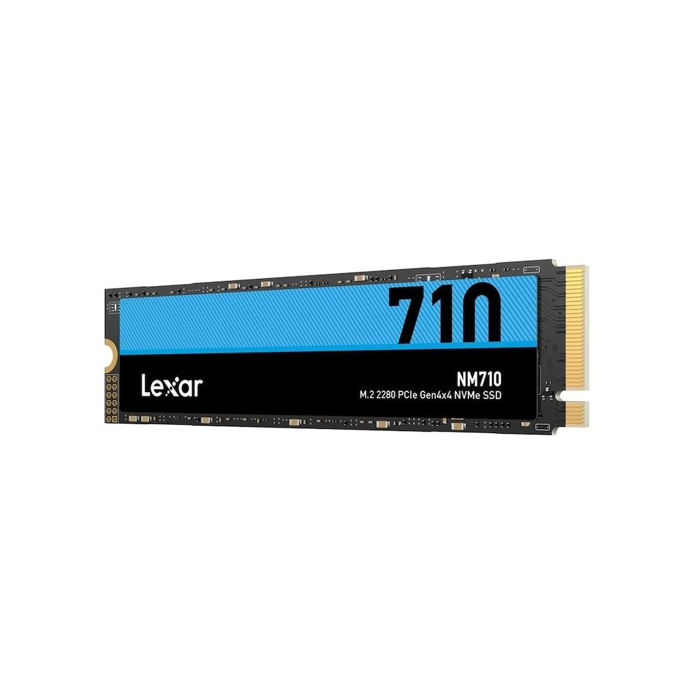 Lexar LNM710X001T-RNNNG NM710X 1 TB High Speed PCIe GEN 4X4 M.2 NVMe Up to 5000 MB/s Read and 4500 MB/s Write SSD