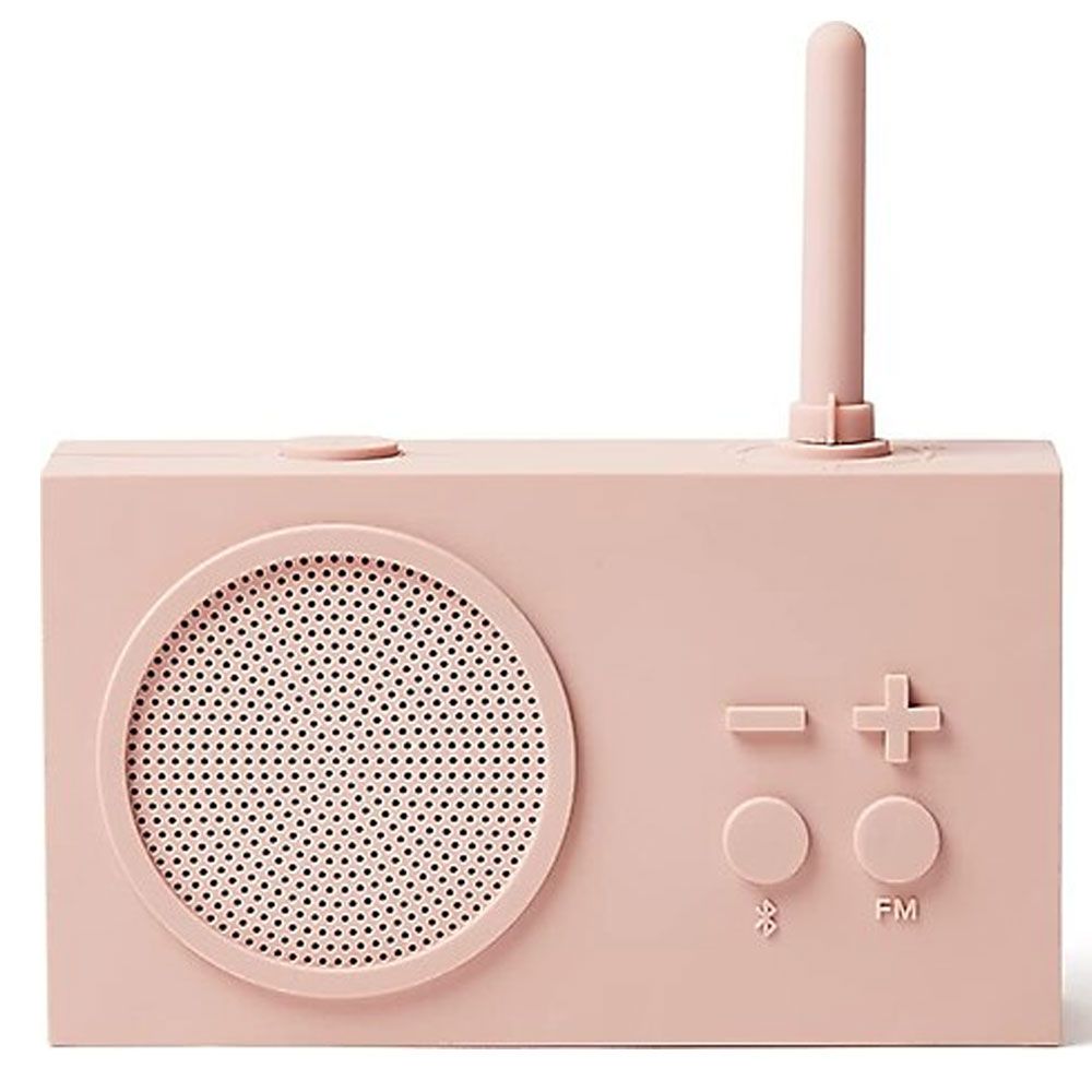 Lexon Tykho 3 Pembe Radyo ve Bluetooth Hoparlör