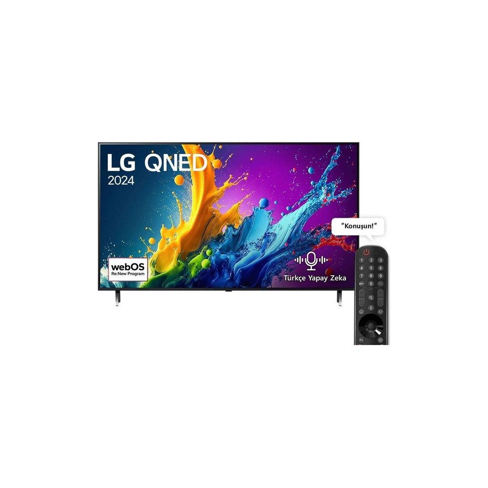LG 65QNED80T6A 65 inç 165 Ekran 4K Ultra HD WebOS QNED TV