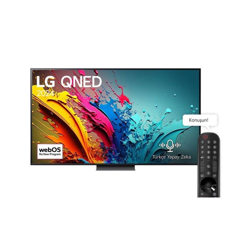 LG 65QNED86T6A 65 inç 165 Ekran 4K Ultra HD WebOS QNED TV