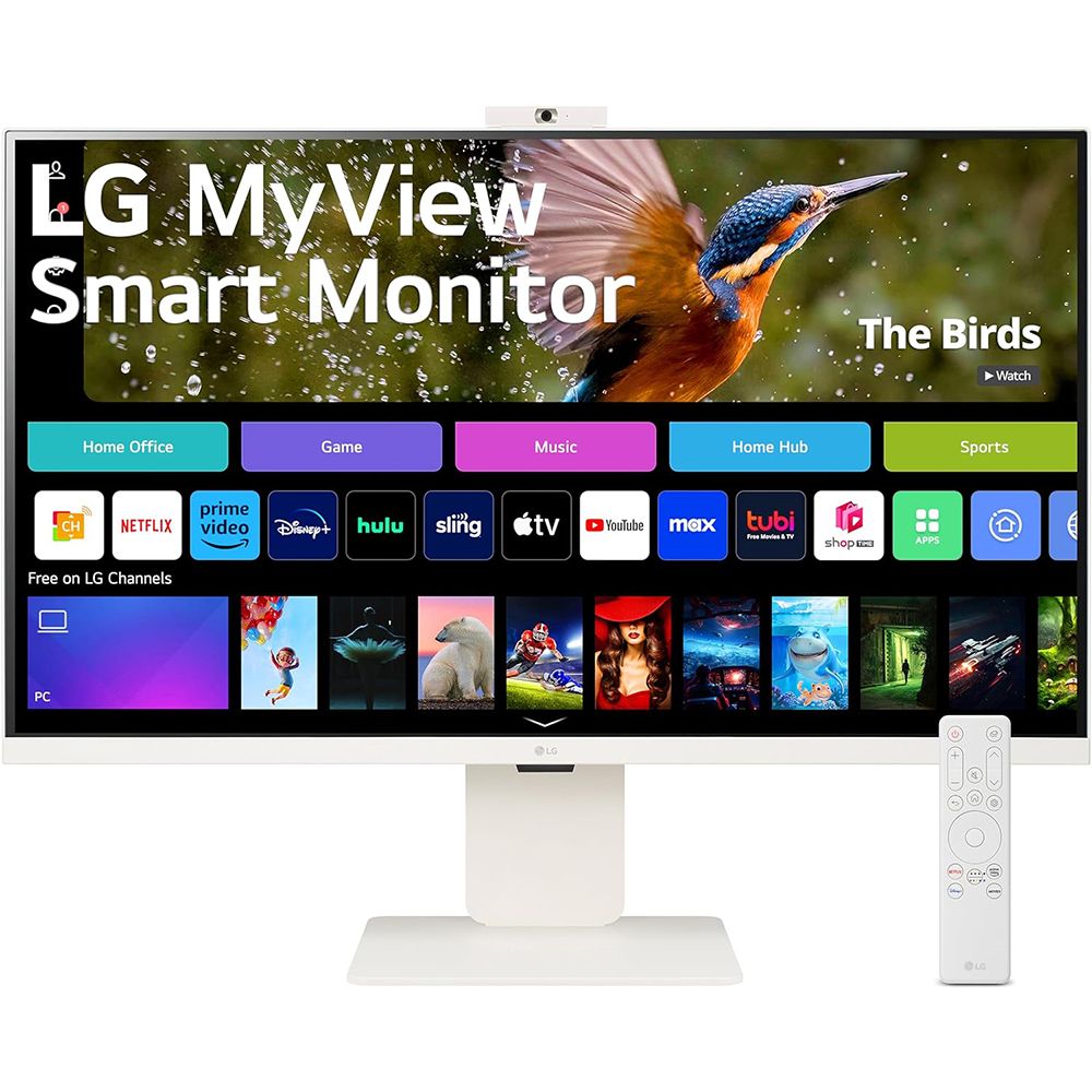 LG MyView 32SR85U-W 32inç 60Hz 5ms 4K Beyaz webOS Monitör