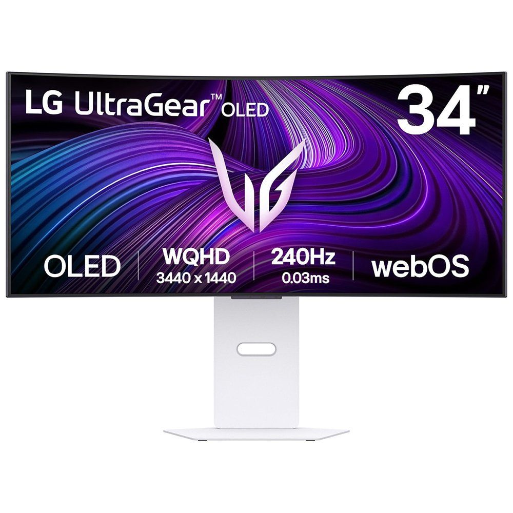 LG UltraGear 34GX90SA-W 34 inç 240Hz 0.03ms OLED Smart Oyuncu Monitörü
