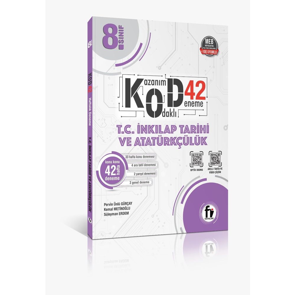 LGS 8. Sınıf TC İnkılap Tarihi ve Atatürkçülük Kod36 Deneme Fi