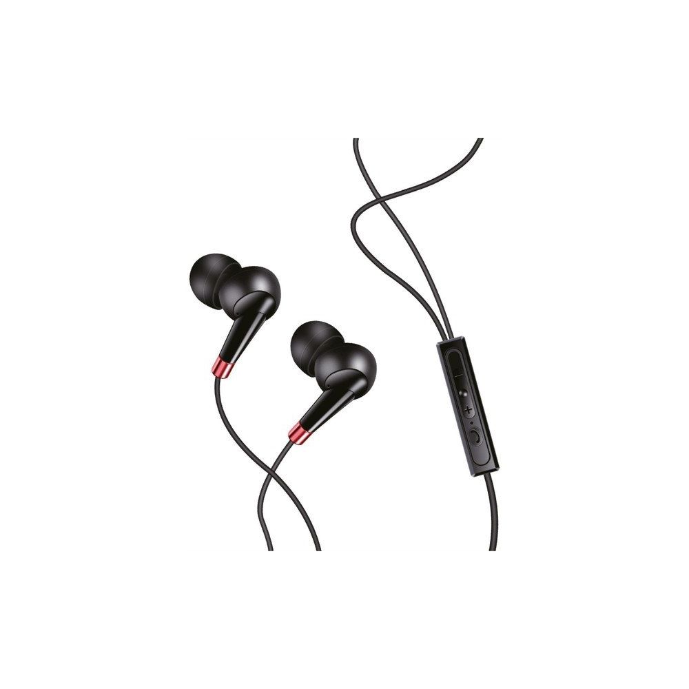 Link Tech H330 Siyah Kulak içi Mikrofonlu Kulaklık