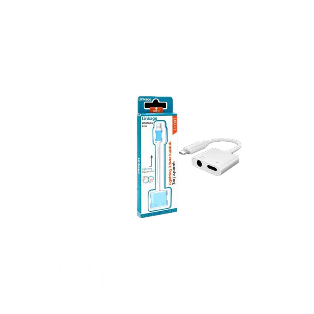 Linkage LKO-11 3.5 mm İphone Lightning Kulaklık ve Şarj Aparatı