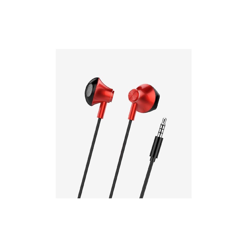 Linktech H335 Kulak İçi Mikrofonlu Kablolu Kırmızı Kulaklık