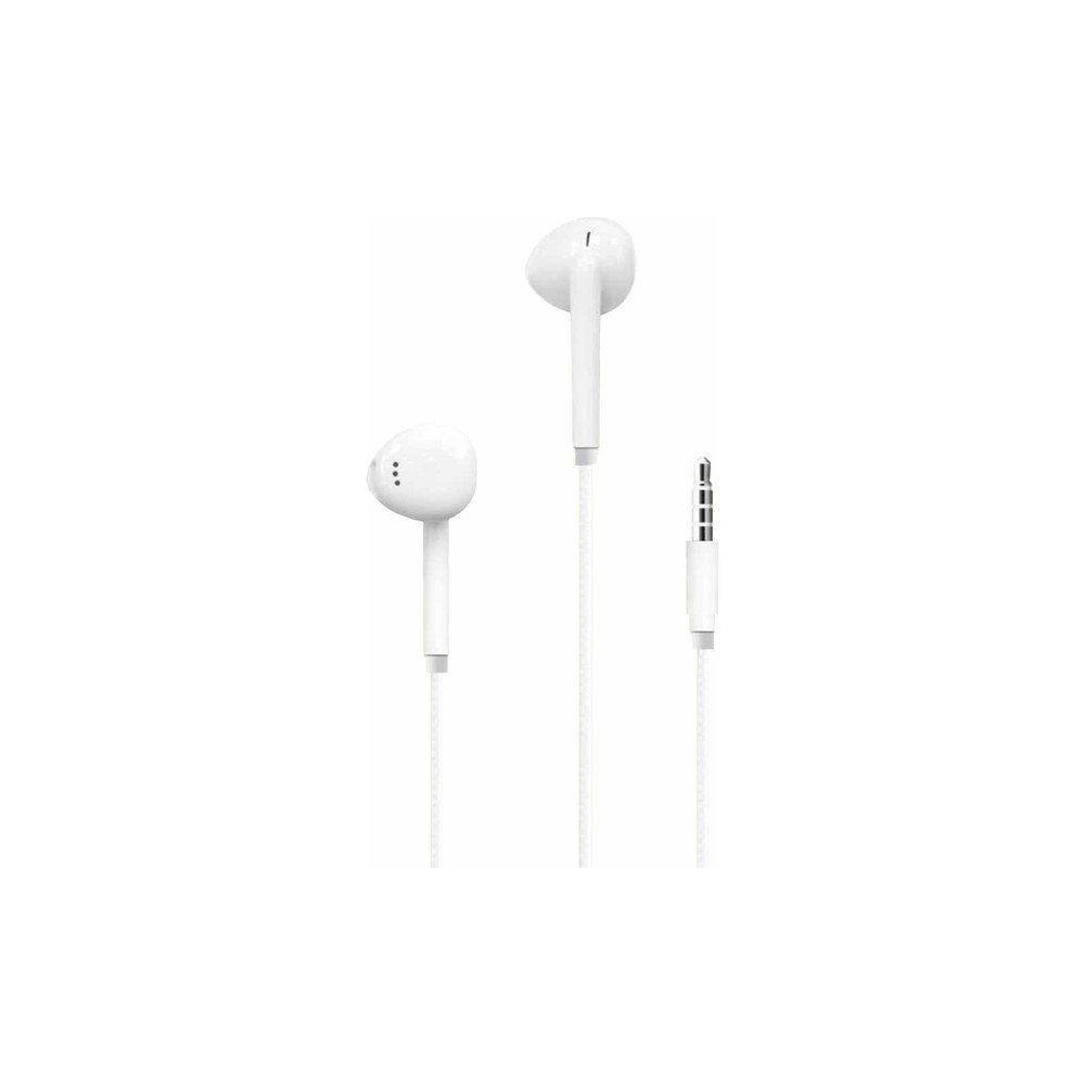 Linktech H35 3.5 mm Mikrofonlu Beyaz Kulak İçi Kablolu Kulaklık