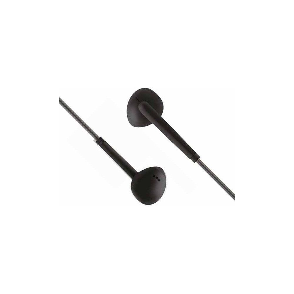 Linktech H35 3.5 mm Mikrofonlu Siyah Kulak İçi Kablolu Kulaklık