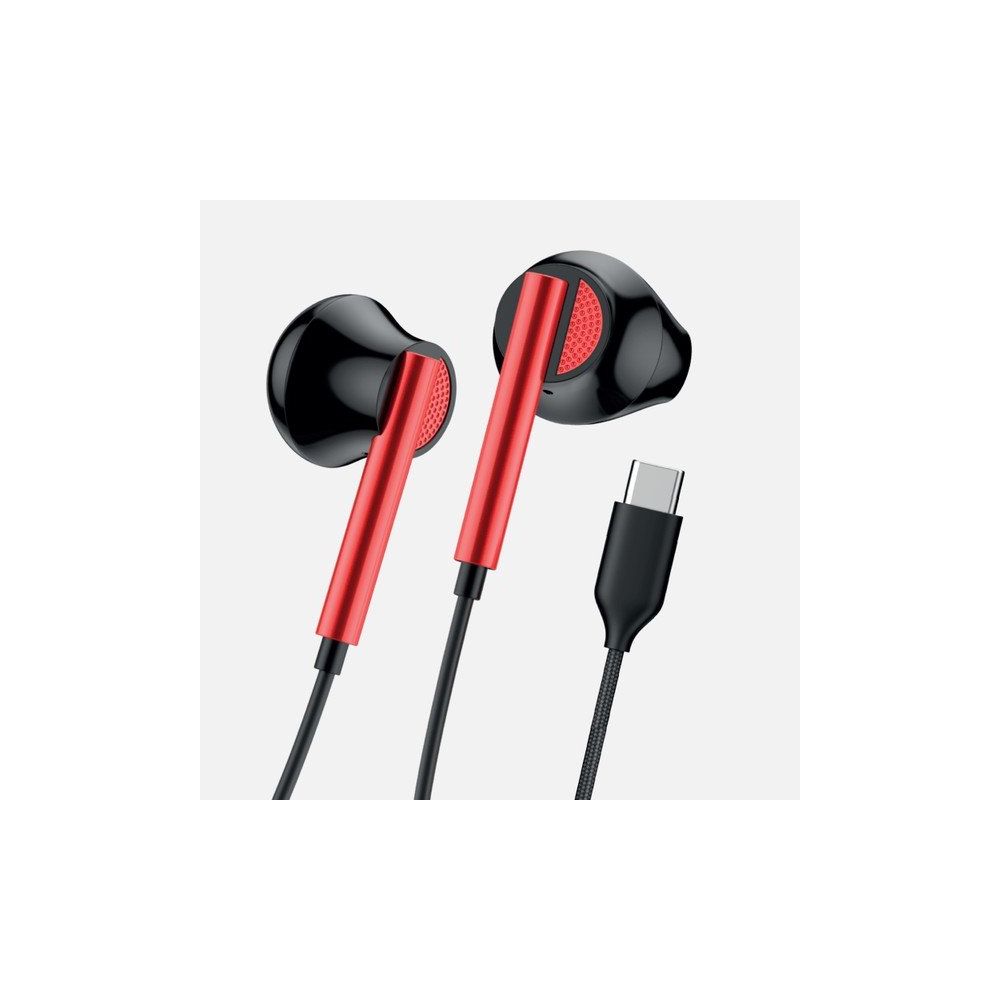 Linktech H65 Siyah Kırmızı Mikrofonlu Yüksek Baslı Kulak İçi Kablolu Kulaklık