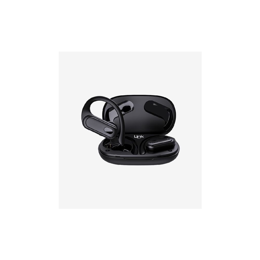 Linktech LTW-S28 S28 Spor Kancalı Silikonlu Bluetooth Kulaklık
