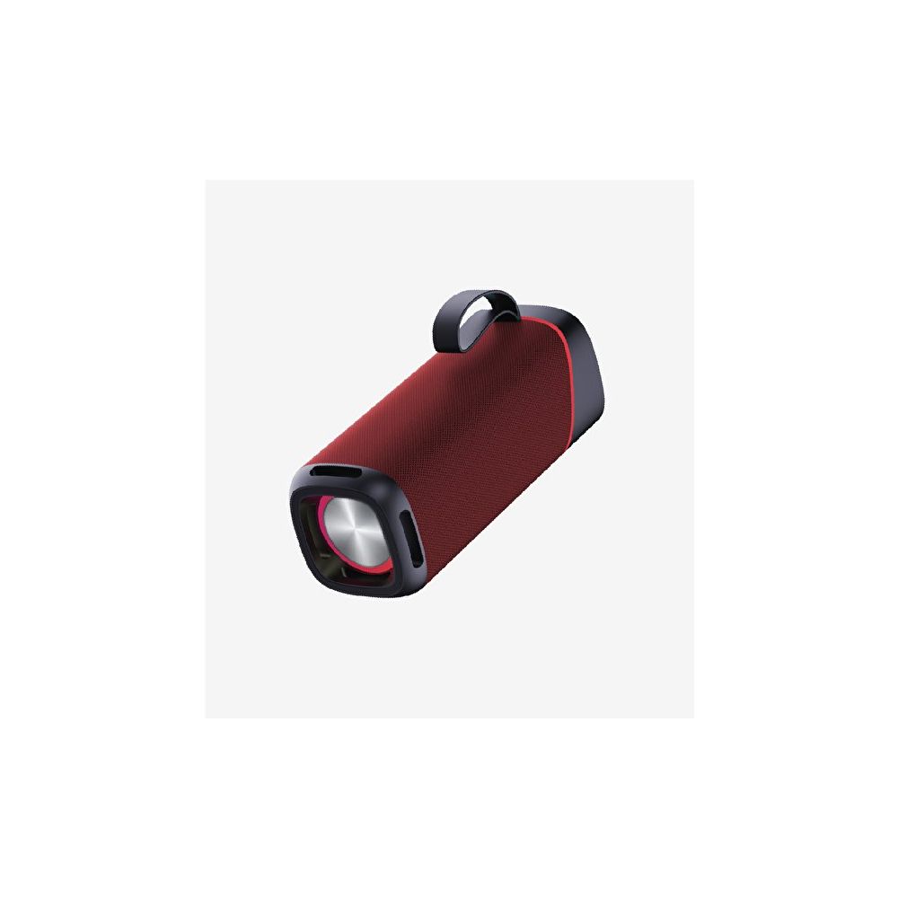 Linktech R125 LPS-R125 Kırmızı Premium IPX4 Sertifikalı Işıklı Kırmızı Bluetooth Hoparlör