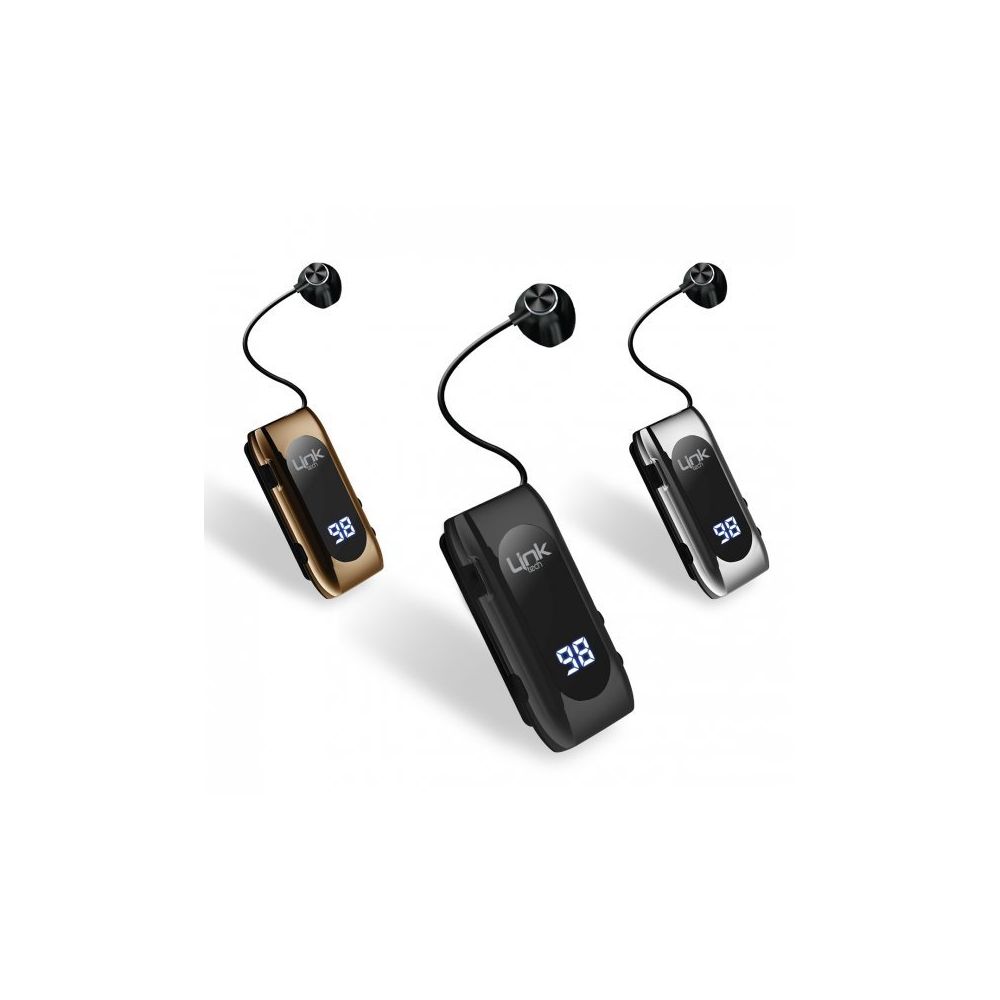Linktech V80 Ekranlı Makaralı Titreşimli Pro Bluetooth Kulaklık