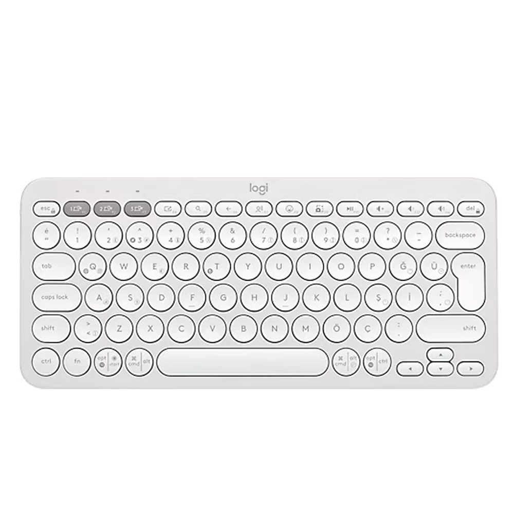 Logitech 920-011860 Beyaz K380S Pebble Keys 2 Klavye Fiyatları ve