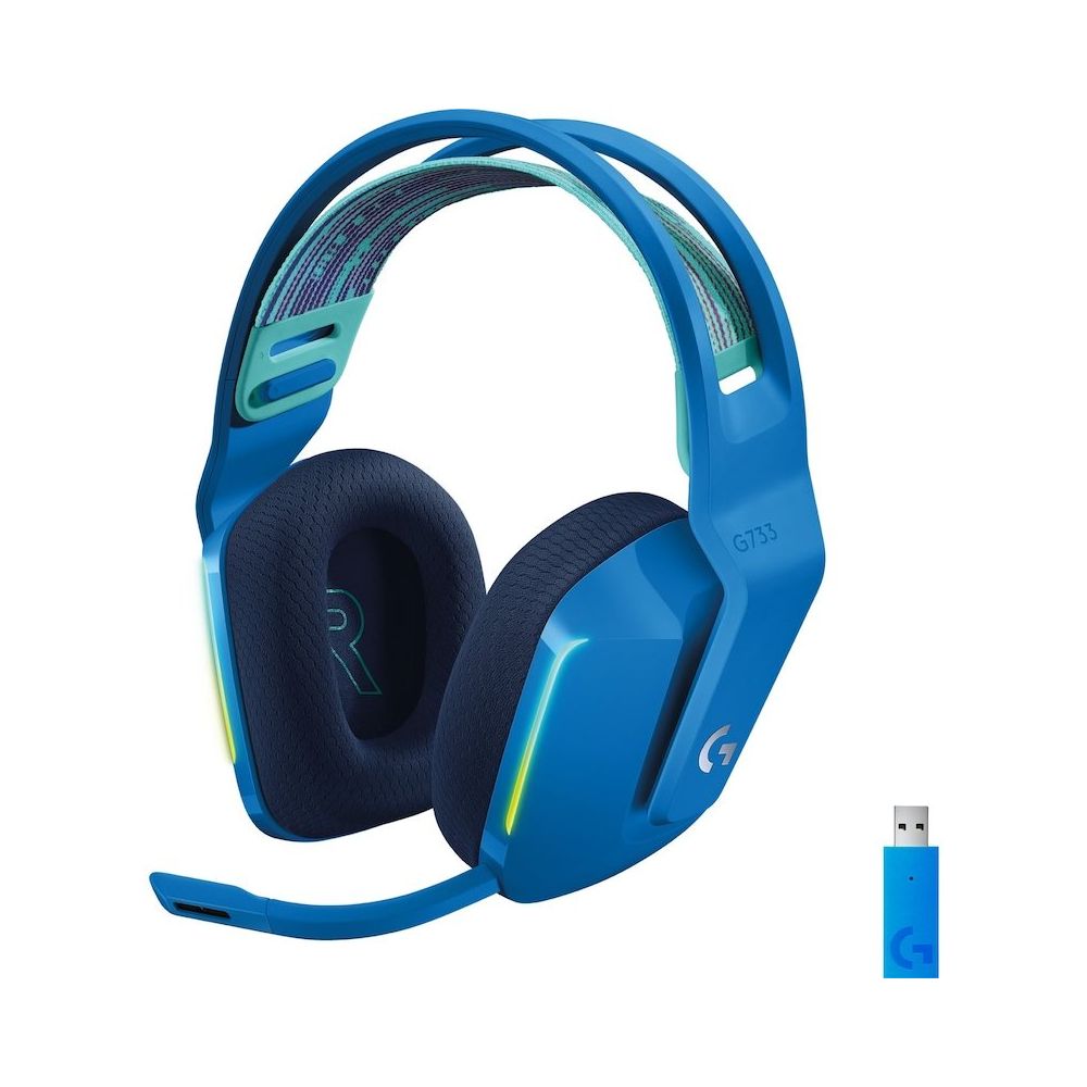 Logitech G733 981-000943 Mavi Kablosuz Oyuncu Kulaklık