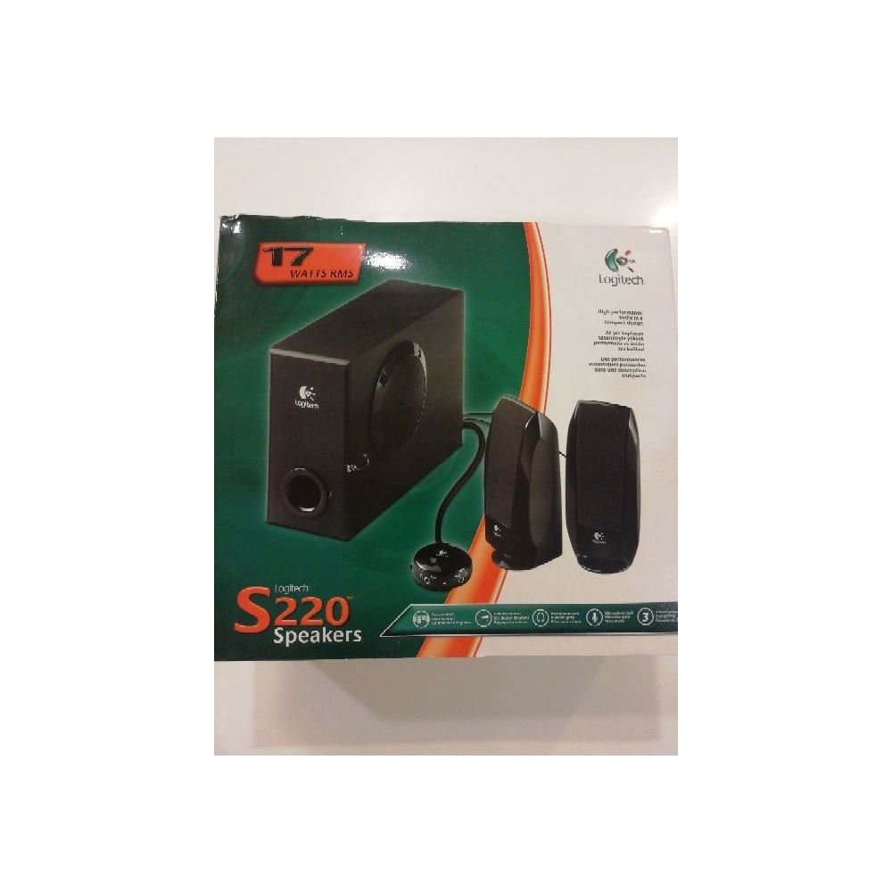 Logitech S220 Active Minispeaker Speaker System