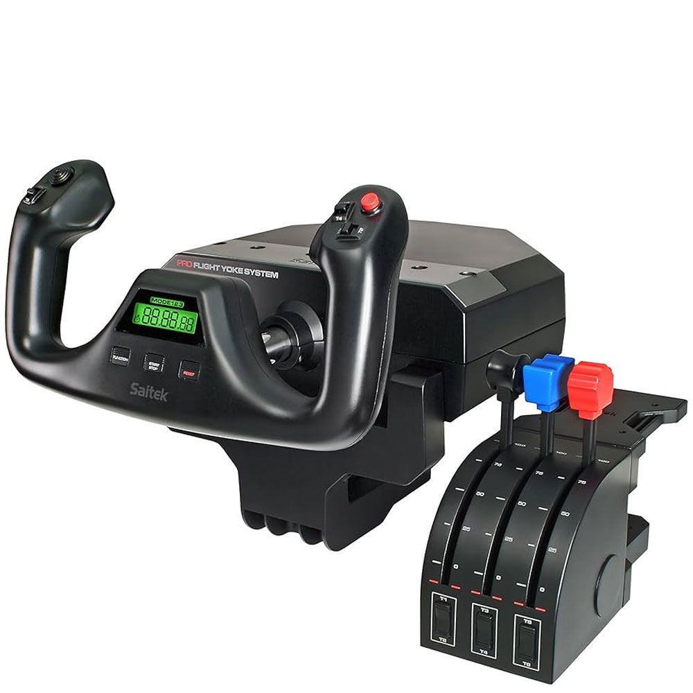 Saitek Pro Flight Yoke System 訳あり Logitech Saitek PC Pro Flight Yoke System Fiyatları | Cimri
