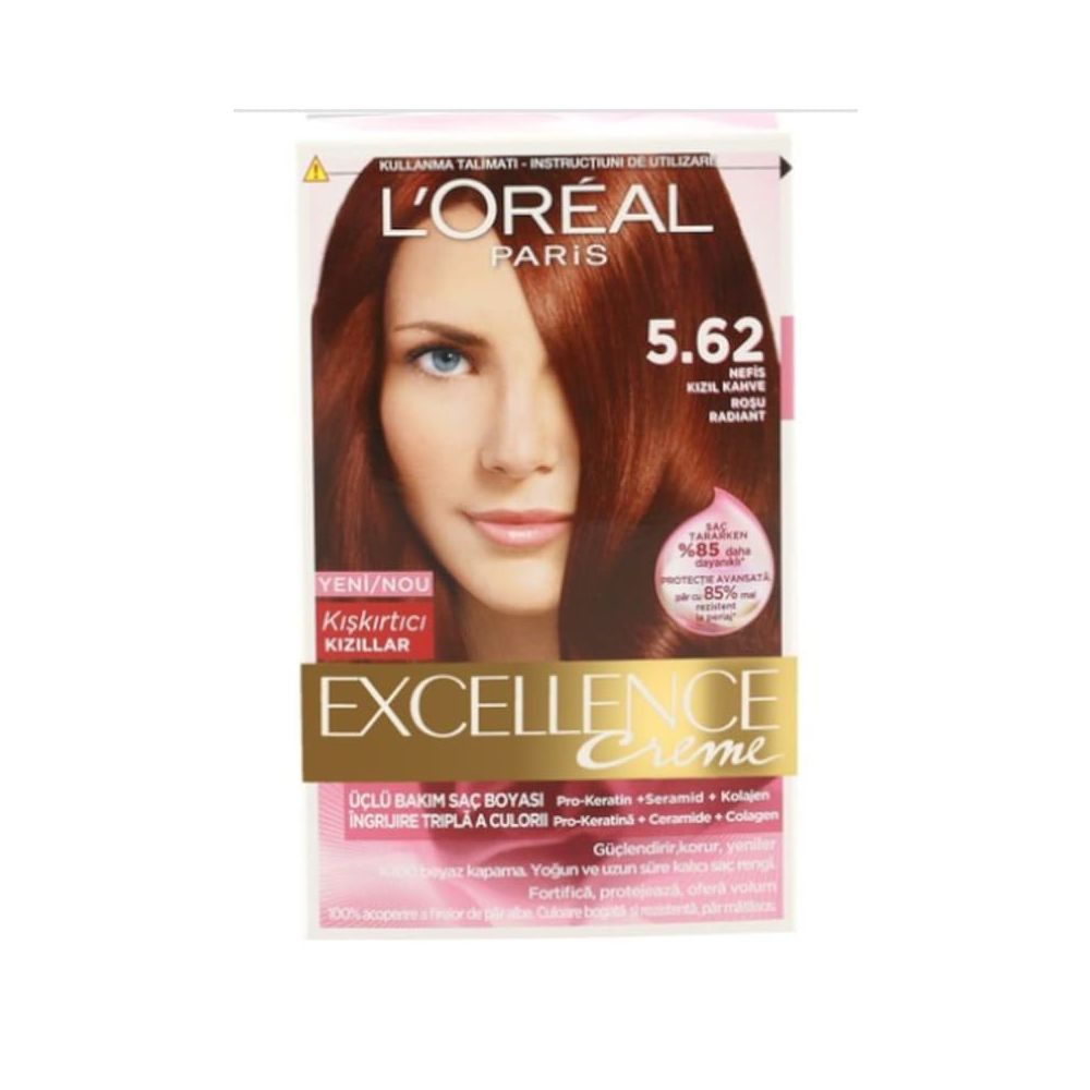 Loreal Excellence intense 5.45 палитра