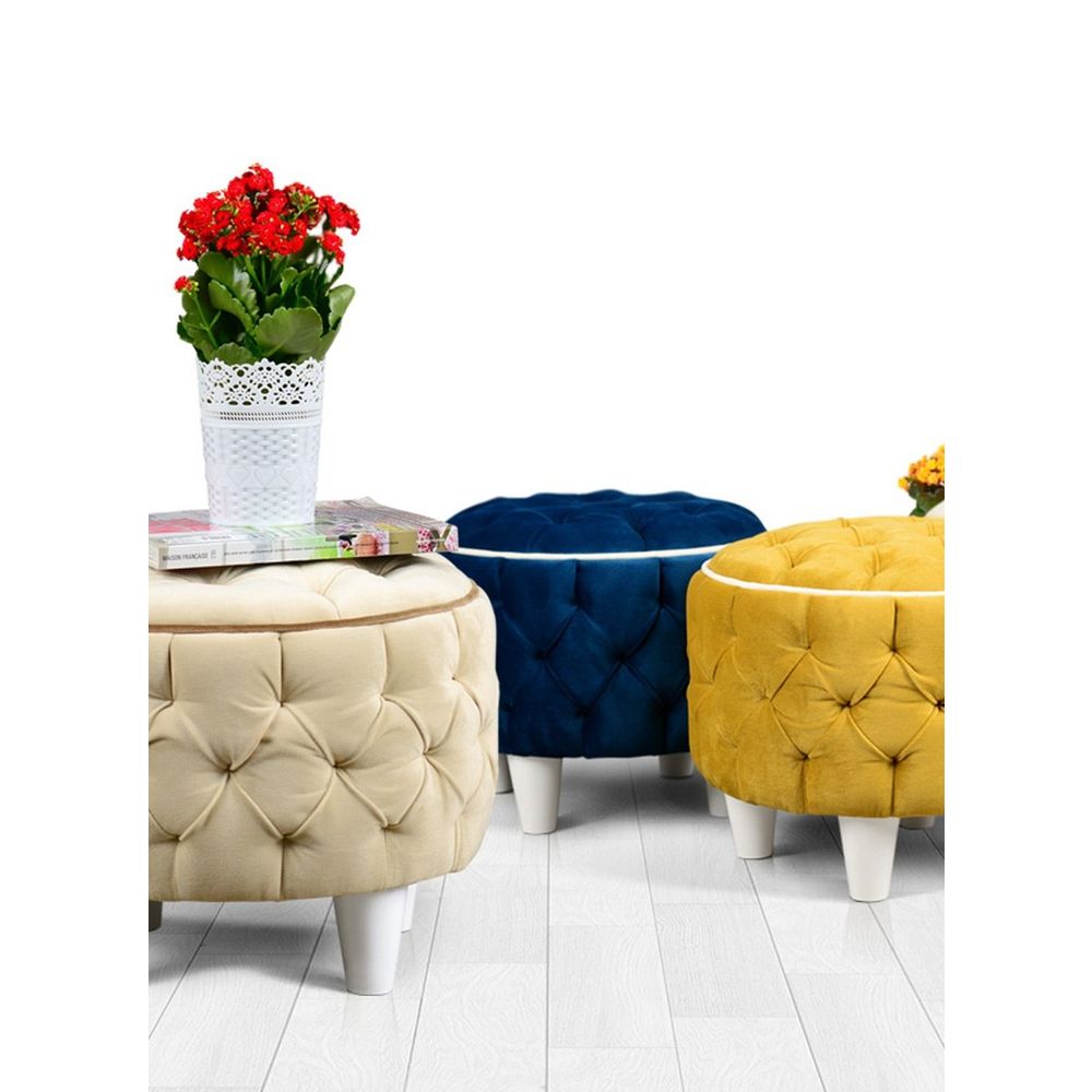 Lorence Home Amy Sari Puf Koltuk Fiyatlari