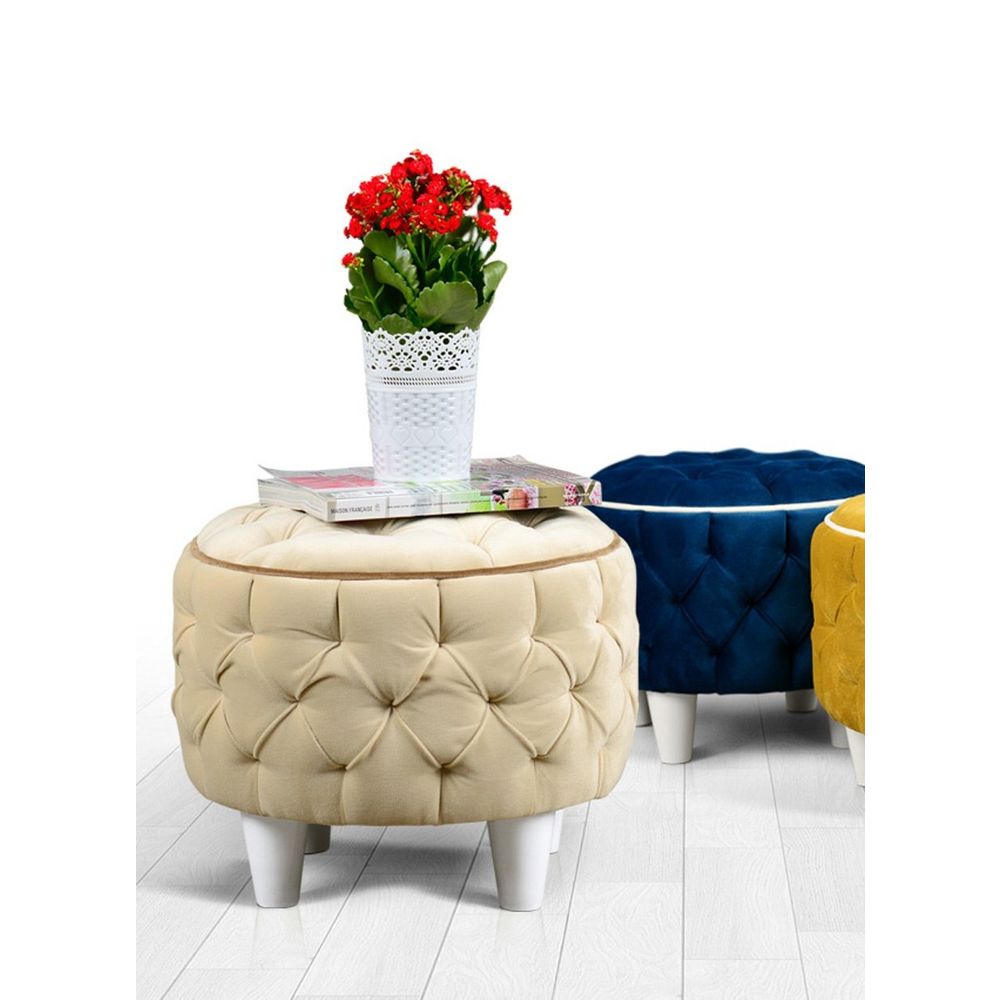 Lorence Home Amy Sari Puf Koltuk Fiyatlari