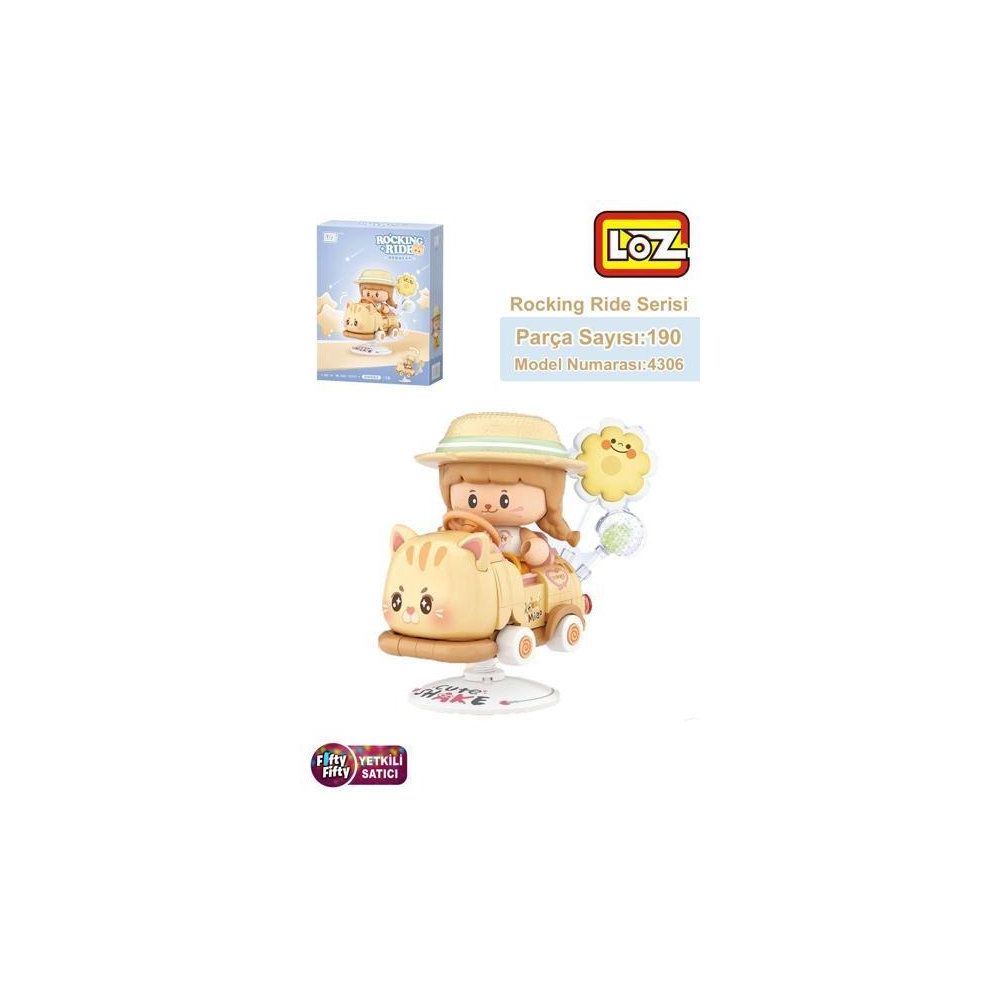Loz FFLZ-4306 Creative Serisi Sallanan Kahverengi Kedi Modeli 190