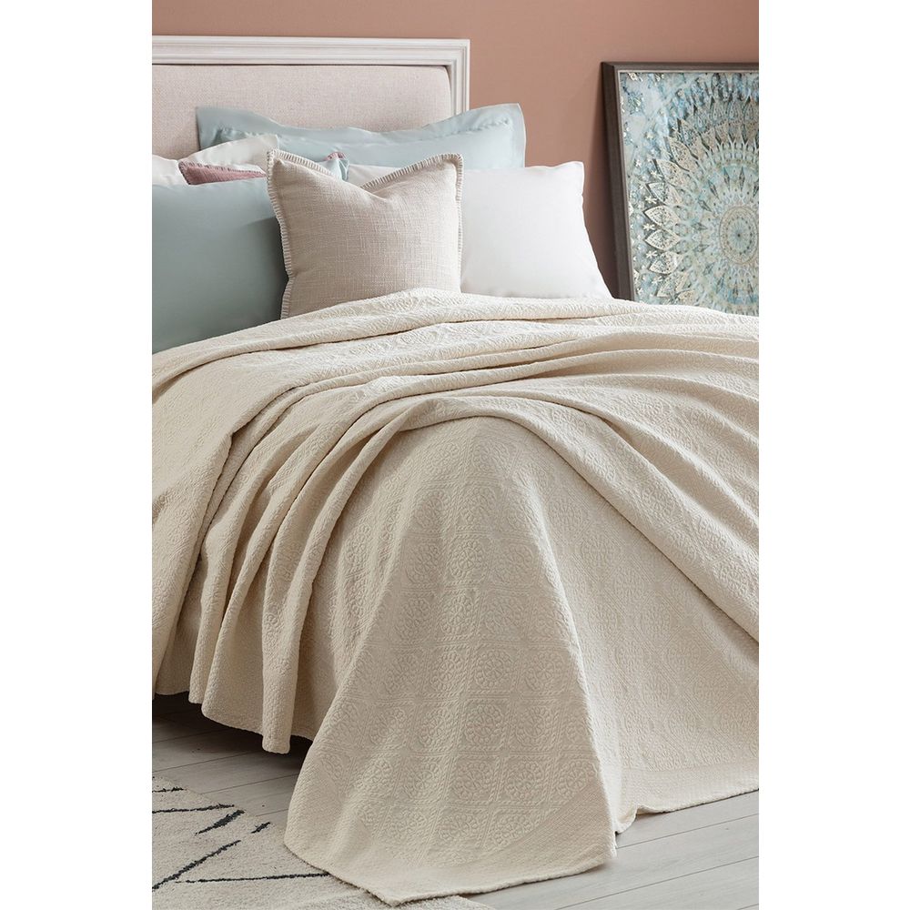 Madame Coco Elita Ekru Tek Kisilik Yatak Ortusu Fiyatlari