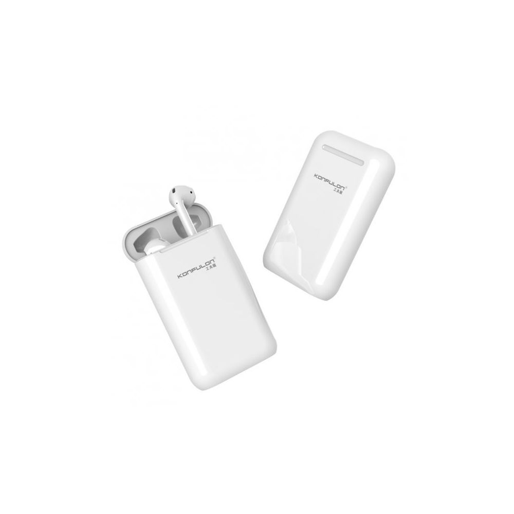 Magi Toptan VK-6S Vlike Gümüş Kulak İçi Bluetooth Kulaklık