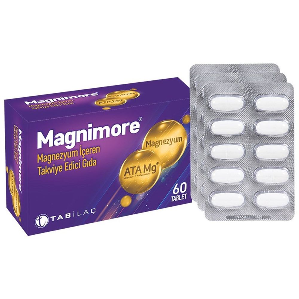 magnimore plus 60 tablet vitamin fiyatlari