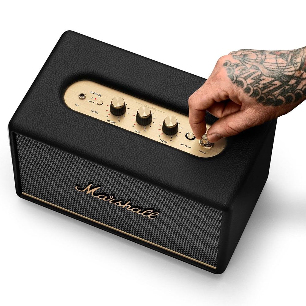 Marshall Acton III Siyah Taşınabilir Kablosuz Hoparlör Fiyatları