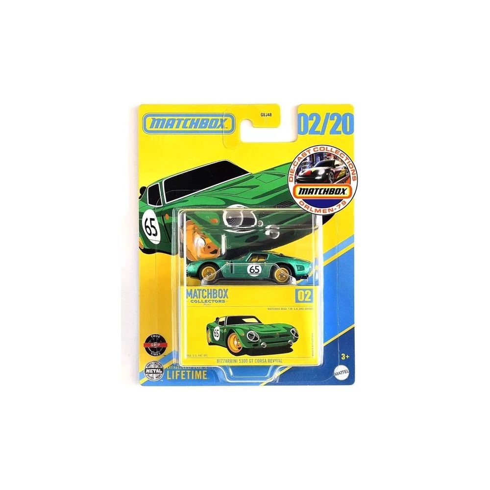 Matchbox GBJ48 - JCL33 Bizzarrini 5300 GT Corsa Revival Koleksiyon