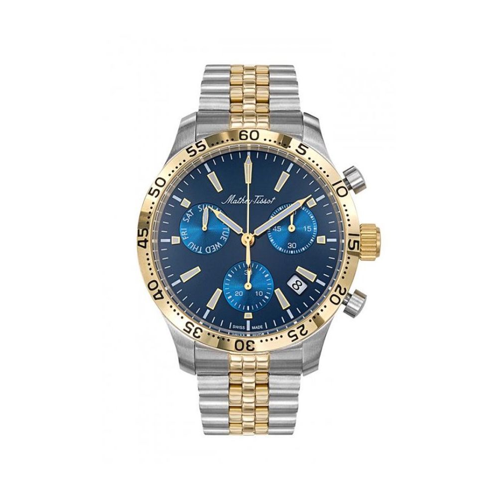 stmchc  Mathey-Tissot H1822chbbu Swıss Made Safir Camlı Erkek Kol Saati