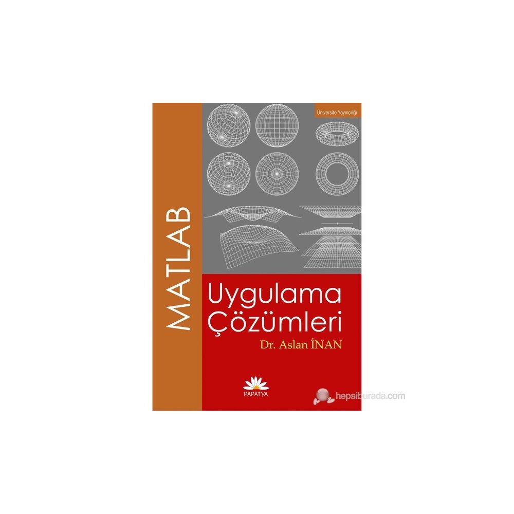 MATLAB UYGULAMA ÇÖZÜMLERİ - ASLAN İNAN