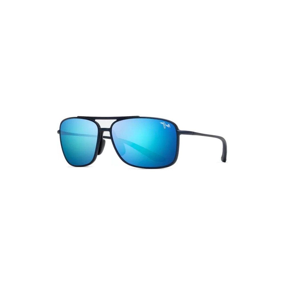 Maui Jim MJ 0437S 003 03M 62 Polarize Pilot Siyah Kemik Erkek