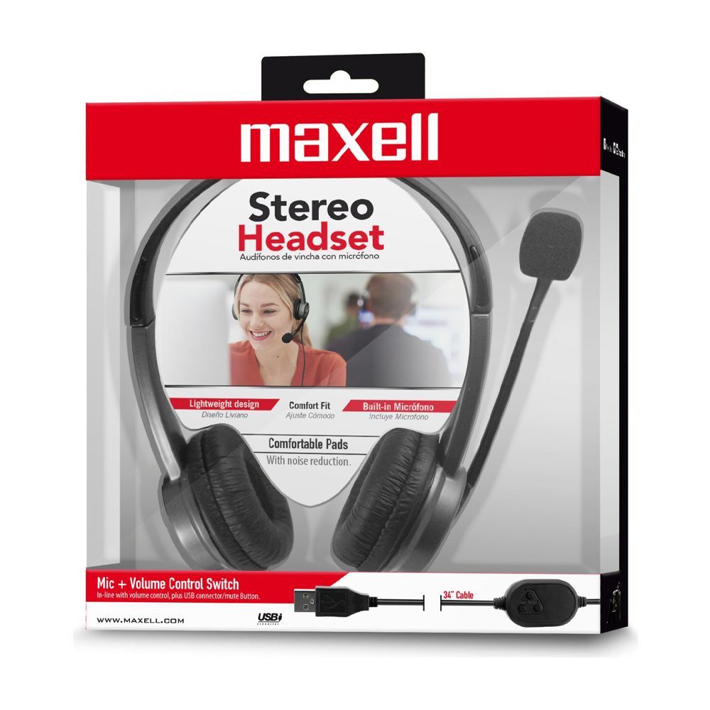 Maxell HS-HMIC Boom Kulak Üstü Kulaklık