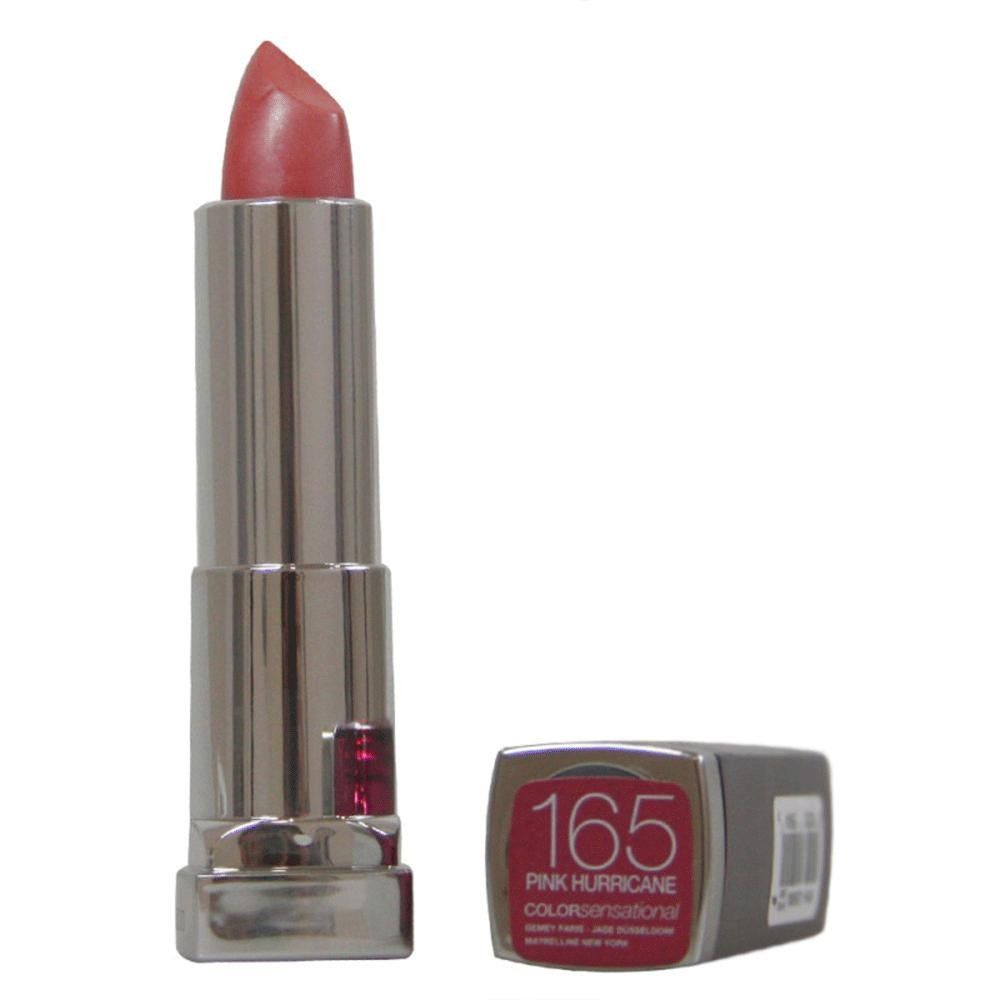 maybelline color sensational lipstick 165 pink hurricane