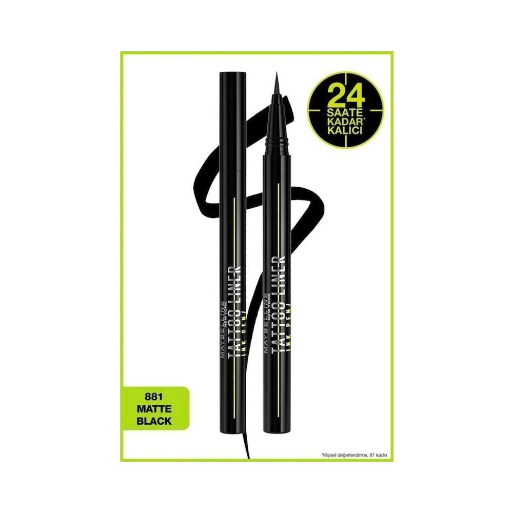 Maybelline New York Tattoo Liner Ink Pen 880 Jet Black Eyeliner