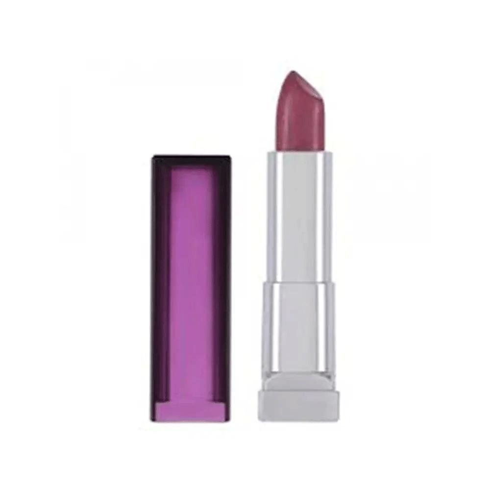 maybelline metallic mauve lipstick