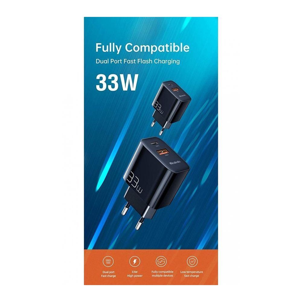 Mcdodo CH-0921 kompakt tasarım ve boyut gösterimi